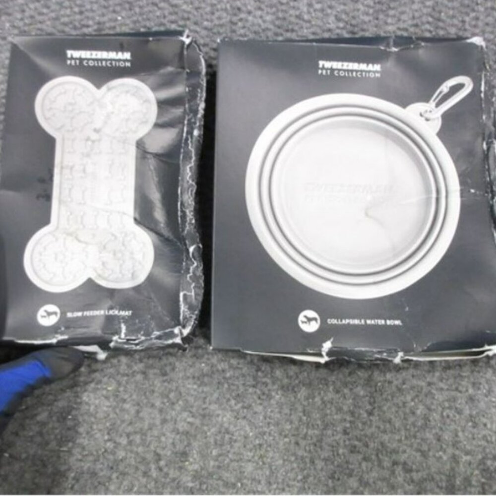 Feeding set licky mat and collapsible bowl NIB